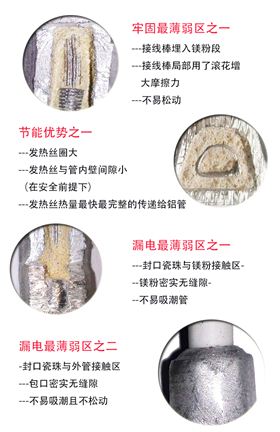 美科美电水壶发热管