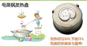 电蒸锅发热管