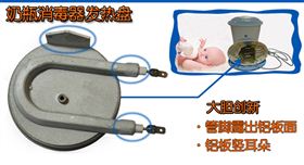 奶瓶消毒器发热盘