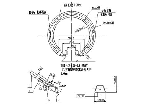 电水壶发热管MK2063