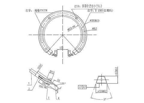 电水壶发热管MK2013